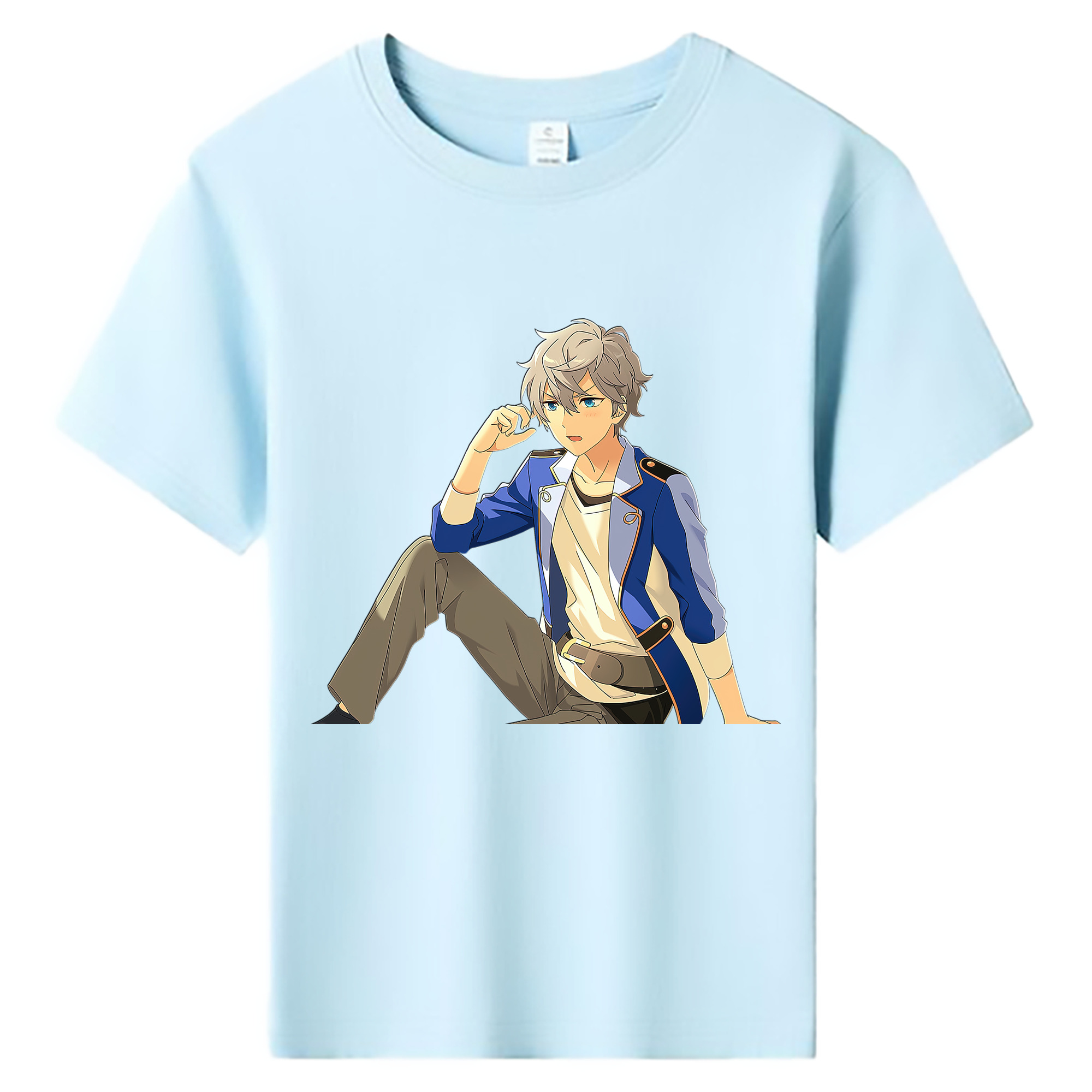 （画像用） あんさんぶるスターズ! Ensemble Stars 綿100％キッズTシャツ（フロントプリント）